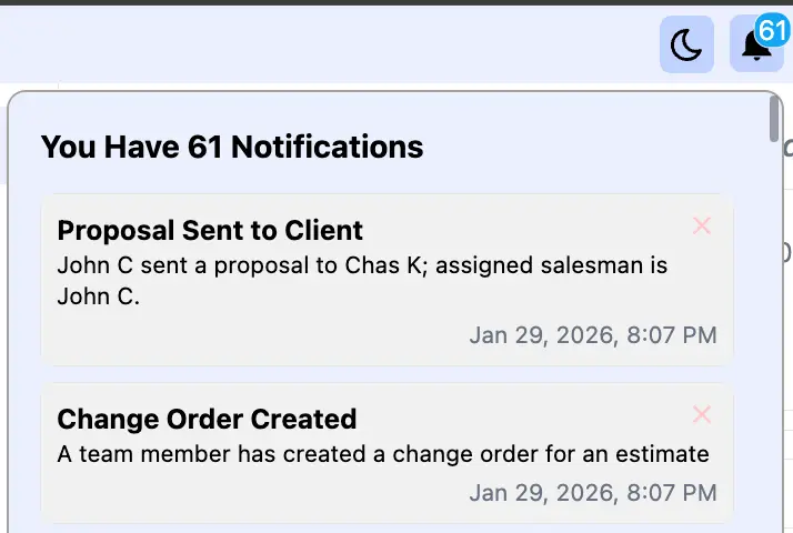 Real-time Notifications
