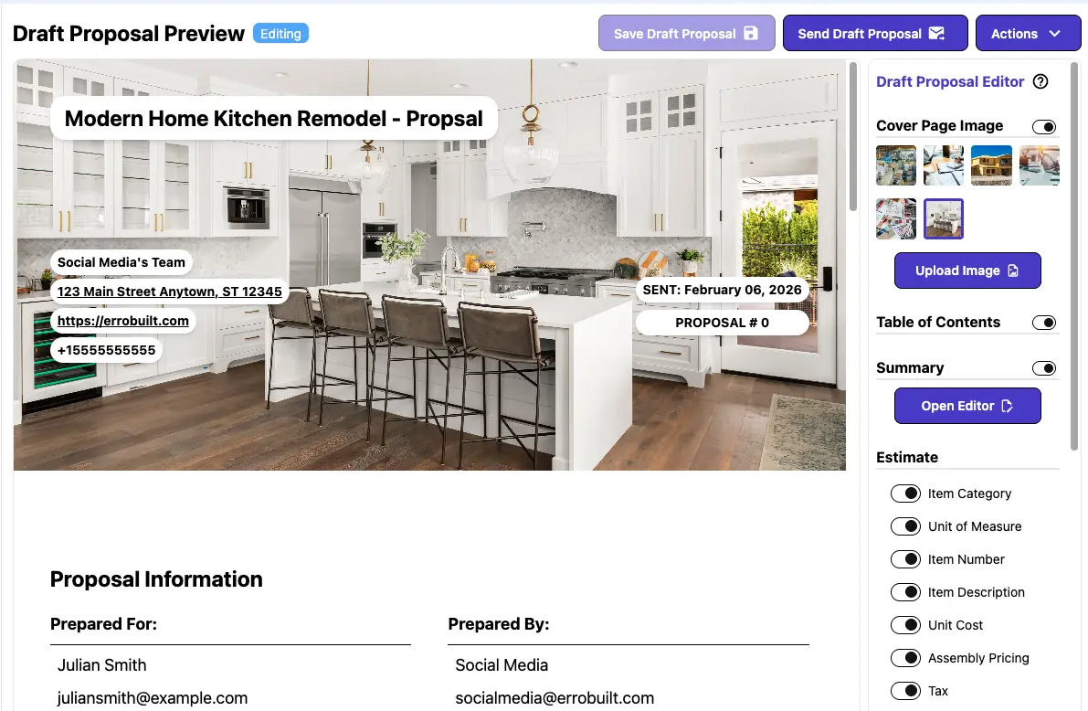 Creating accurate and repeatable estimates
